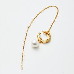AKOYA pearl single earring 3-piece set